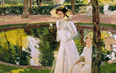 Der Garten von Joaquín Sorolla